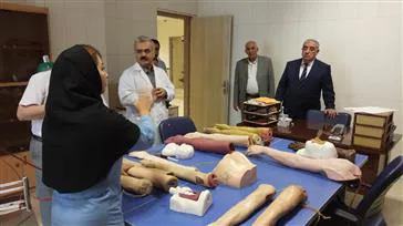 حضور هیئت دانشگاه دولتی طب باکو در دانشگاه علوم پزشکی تبریز